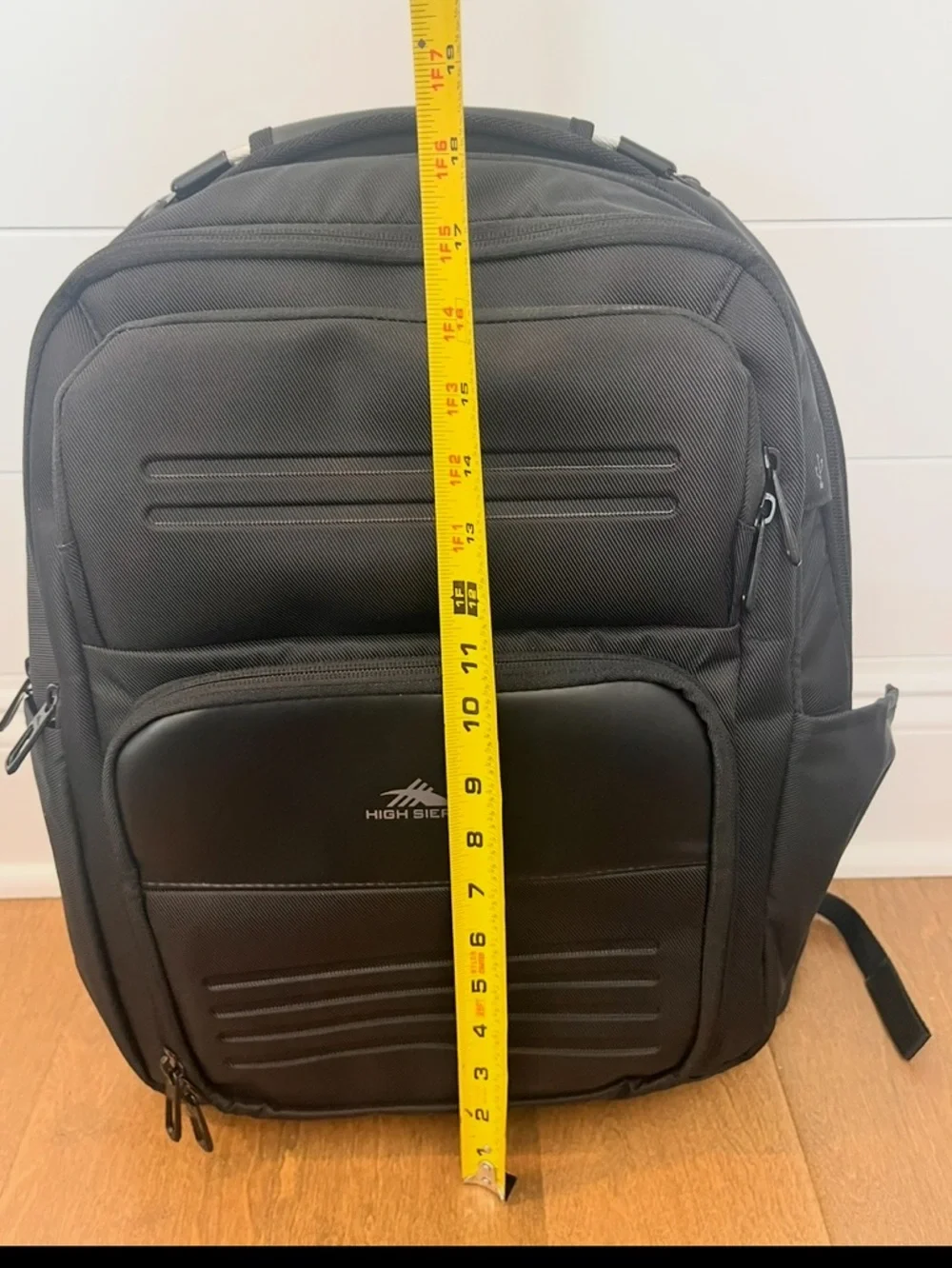 High Sierra: Laptop Backpack w/ USB Connectivity & Adjustable Straps